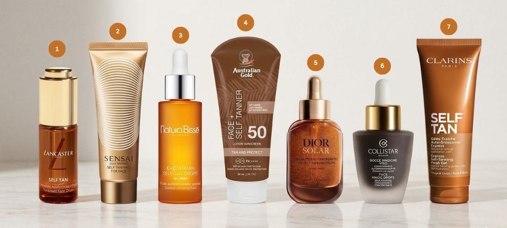 autobronzants visage